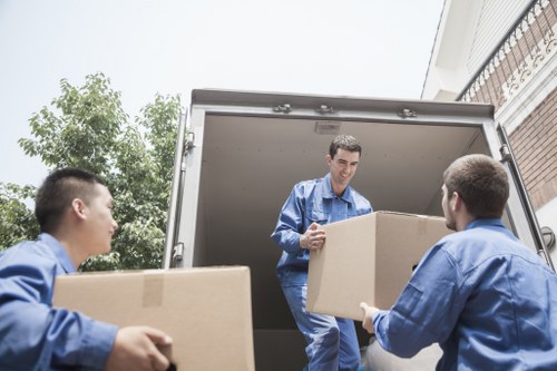 Careful packing and loading for a Soho flat relocation