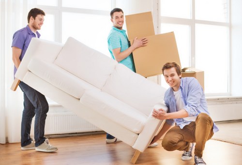 Local removals team working around central London access challenges