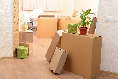 Local removals team handling a Soho business move with careful access planning